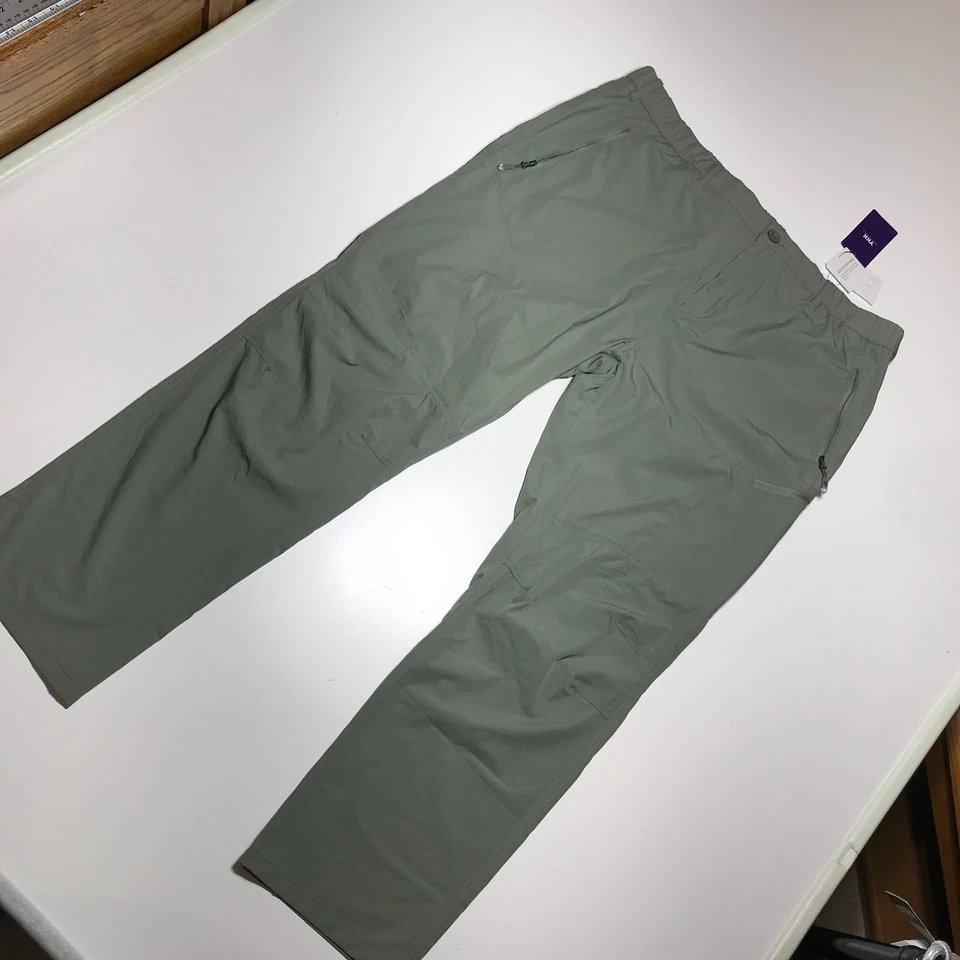 Natuvenix Mens Tactical Hiking Pants UPF50 Quick Drying Cargo Green 4XL 40Wx30L - Image 2 of 4