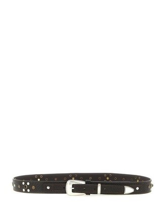 LEMAIRE Westerngürtel mit Nieten 30 mm 156729875