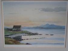 Susan A Berry Port Nan Gallan Scottish Coastal Print Western Isles Hebrides Art