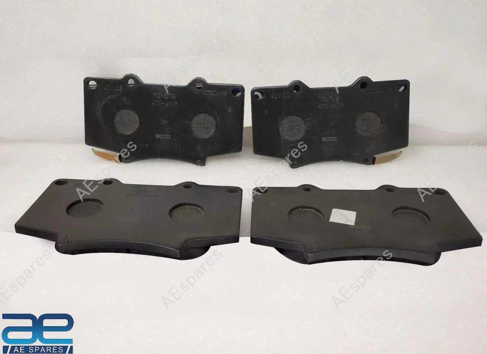 Front Disc Brake Pad Kit For Toyota Fortuner 2nd Gen 2016-2020 04465-0K370 view 3