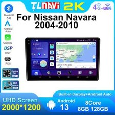 Per Nissan Navara D40 2004-2010 Autoradio GPS Lettore Stereo Carplay Android Auto