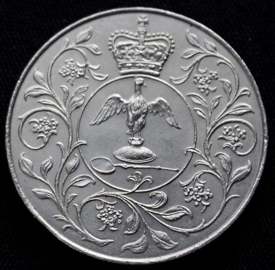 Dinky 【女王陛下即位25周年】Silver Jubilee Bus1977 1977 GREAT BRITAIN 25 PENCE - Elizabeth II - SILVER JUBILEE