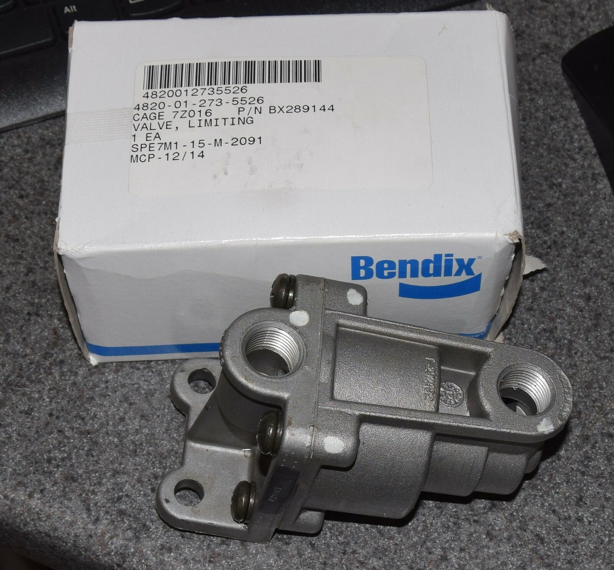 ORIGINAL BENDIX LIMITING VALVE BX289144 INTERNATIONAL BX289144N