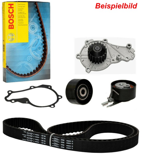 Bosch Zahnriemen + Rollensatz+Wasserpumpe FüR Citroen Fiat Peugeot Lancia 1.8-image