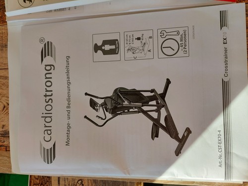 Crosstrainer Cardiostrong, wie neu - Bild 5 von 6