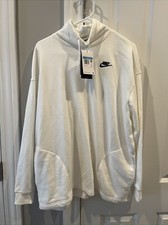 Nike Sweatshirt Women's Medium OVERSIZED Mock-Neck New Free Ship