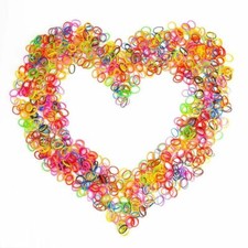 Mini Elastic Bands 100 Hair Dog Pet Grooming Girls Dolls Baby Crafts ponytail