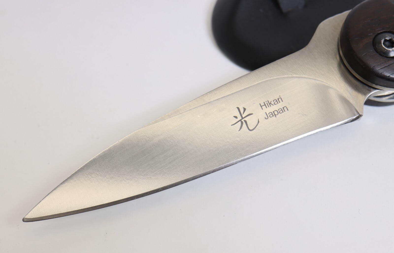 Hikari Japan Higo Flipper Liner Lock AUS8 SS Cocobolo Wood Handle Pocket Knife