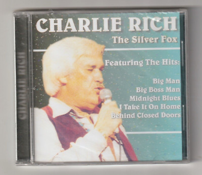   - CHARLIE RICH - THE SILVER FOX - CD 12 TITEL - 2010 - NEU NEW -  