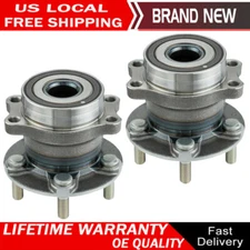 Rear Wheel Bearings and Hubs For 2014-2018 Subaru Forester Impreza XV Crosstrek
