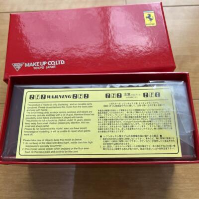 Make Up Eidolon Ferrari F40 LM Testcar Matt Black 1/43 Scale Model