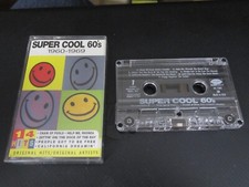 Super Cool 60's 1960 - 1969 by Various Artists Cassette, 1997 