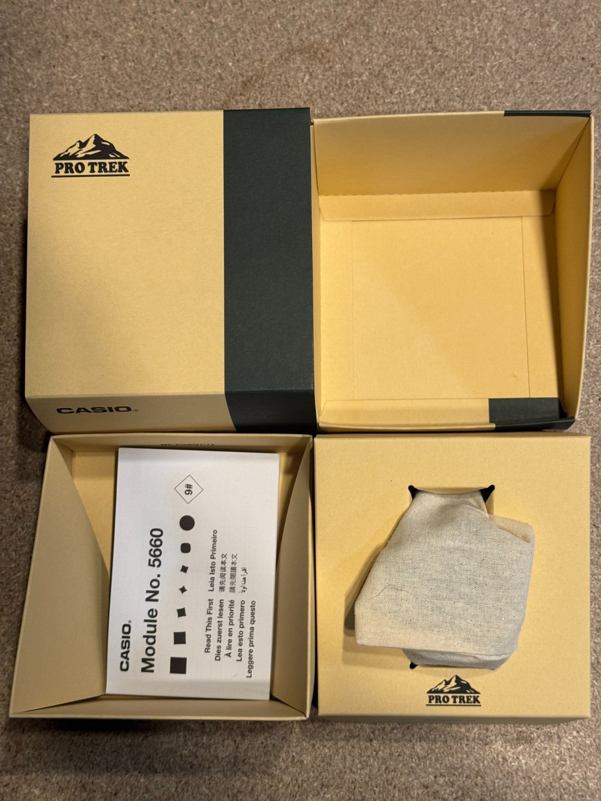 ✅Nuevo al por menor✅ Reloj atómico solar resistente Casio PRW-6611Y-1CR PRO TREK