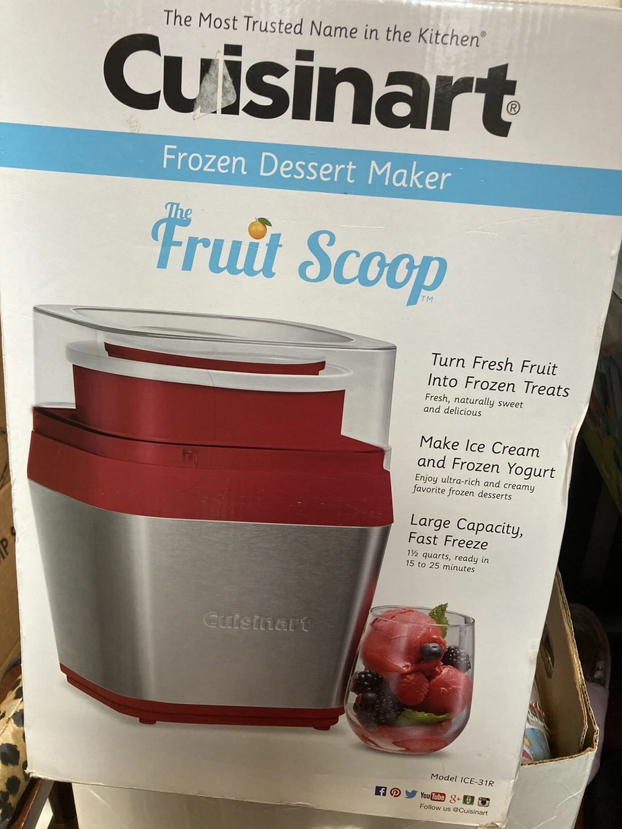 Cuisinart ice cream maker not turning clearance