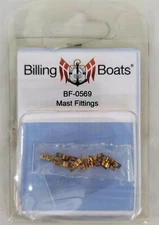 Billing Boats Mast Fittings 8mm Pack of 10
