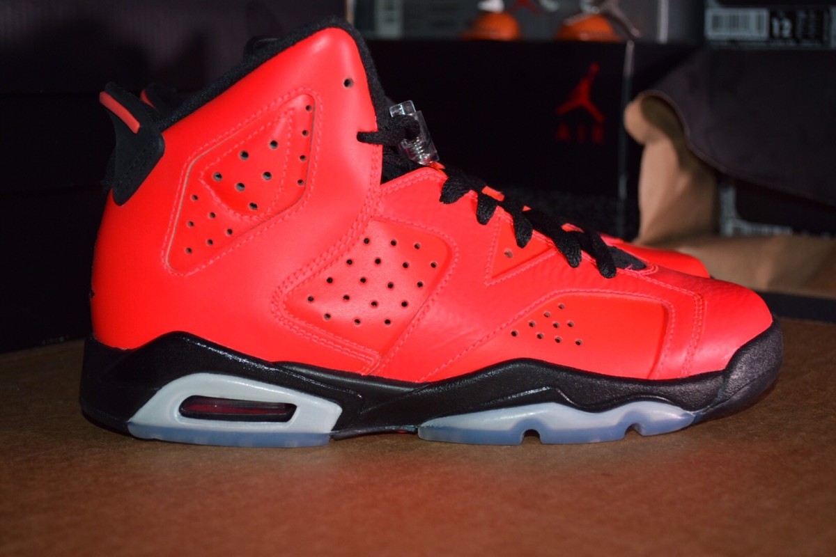 2014 Air Jordan 6 VI Retro Infrared 623 384665-623, sz 4.5Y | eBay