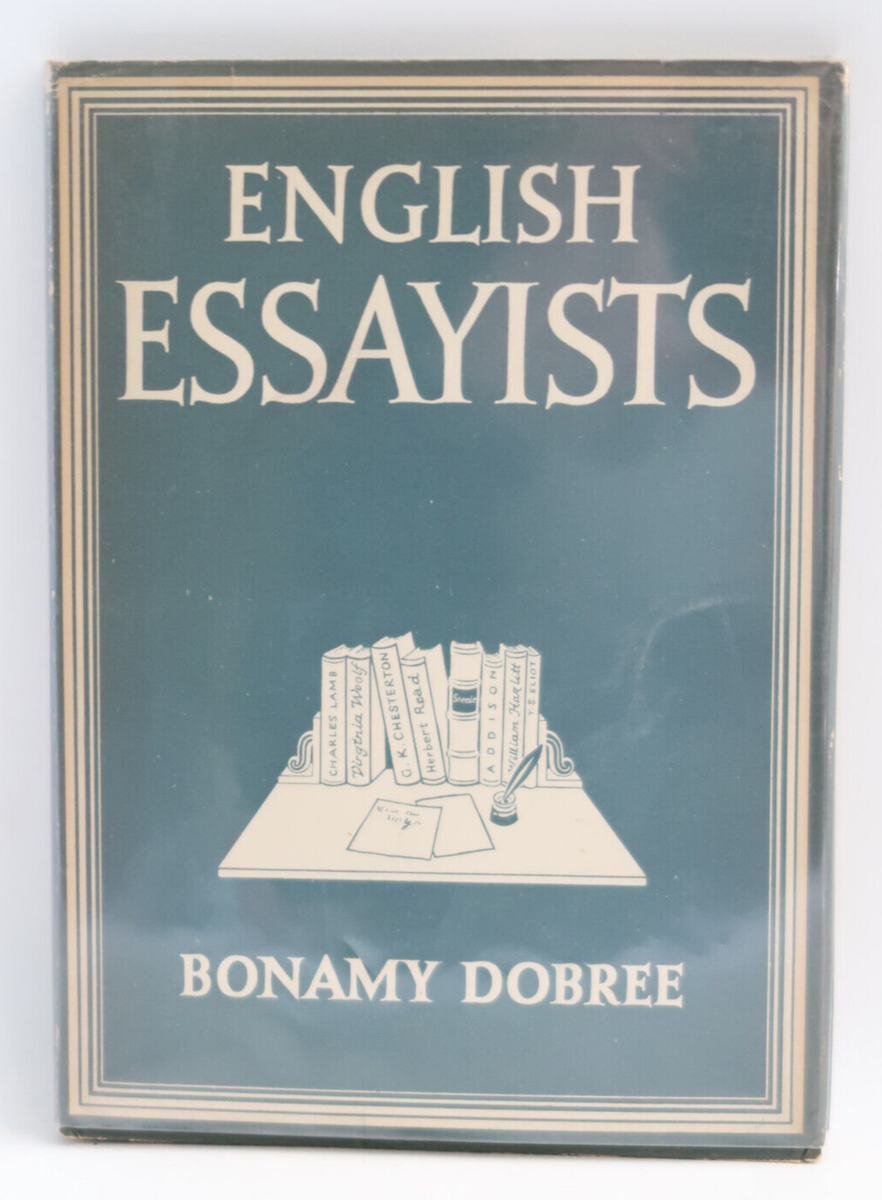 1946 English Essayists Bonamy Dobree Book 8 Colour Plates 23