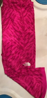 NWT North Face Women's Sz S GTD Capri Tight Leggings  LUMINOUS PINK WILD