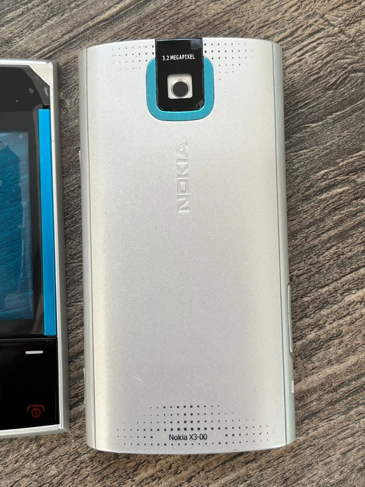 Nokia X3-00 Full Housing Cover with Buttons Blue Color - Image 4 of 4