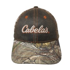 Cabela's World's Foremost Outfitter Strapback Hat Camo Youth One Size