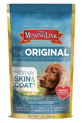 Missing Link Ultimate Canine Skin & Coat Balanced Supplement Omegas 3 & 6