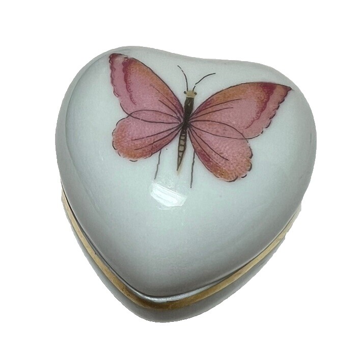 Limoges Butterfly Box | eBay