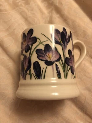 NEW EMMA BRIDGEWATER CROCUS 1/2 PINT MUG New First Quality