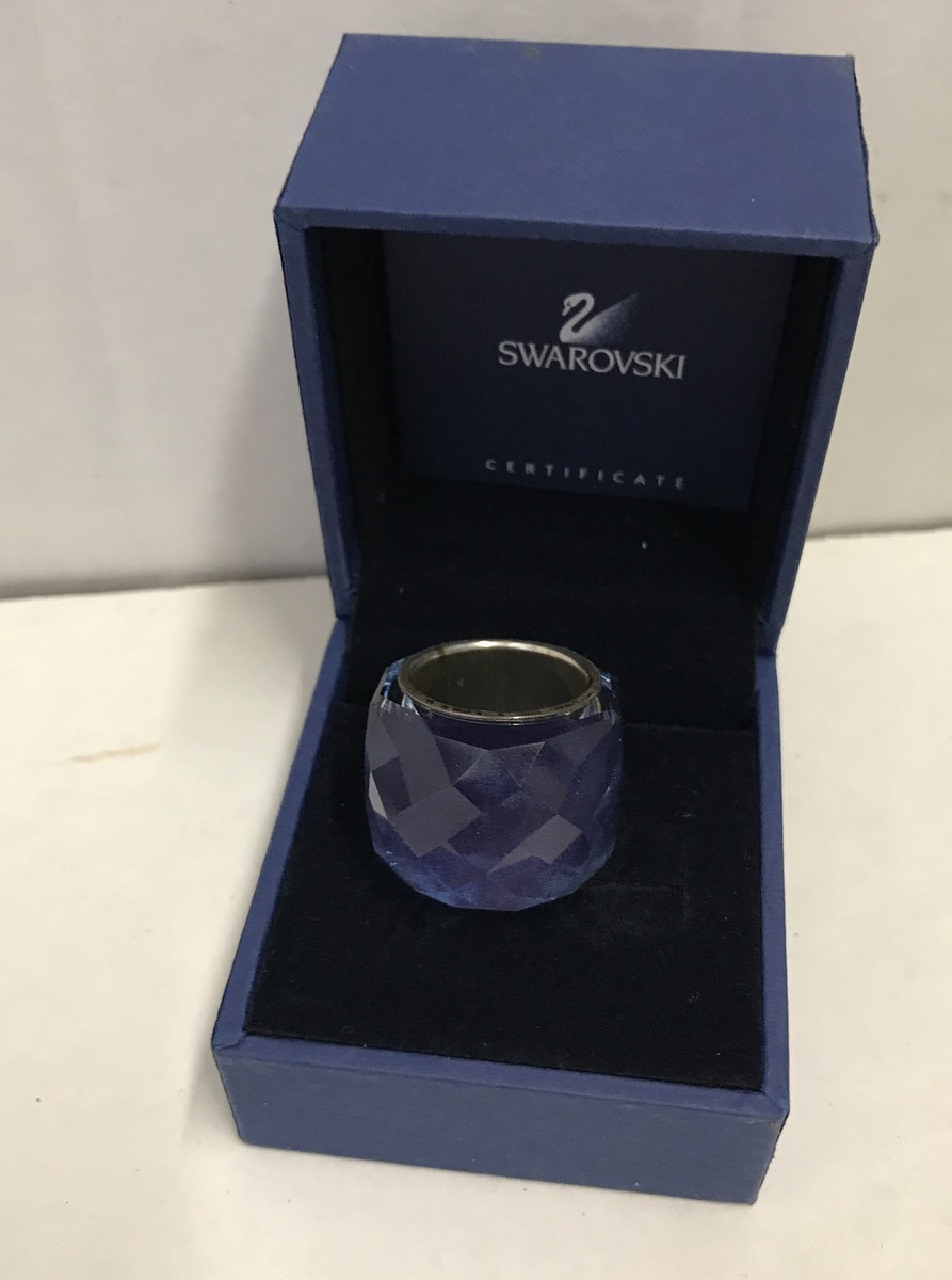 スワロフスキー　ニルヴァーナ　リング　52サイズ Swarovski Nirvana Flash Purple Lavender Ring EU 52 Size US 6