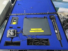Trantec S3500 VHF Variable Frequency Radio Microphone + Sender MIC Receiver PSU
