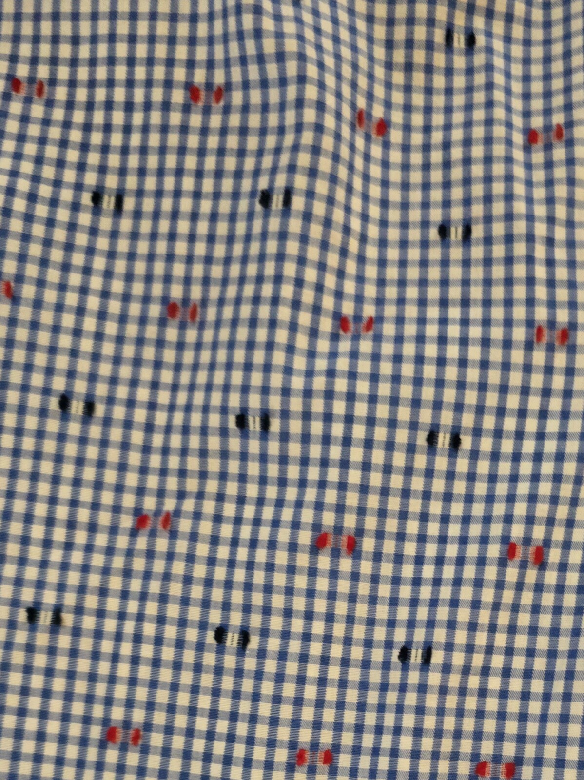 Ruby Rd. Blue White Gingham Pleated Front Shirt W… - image 9