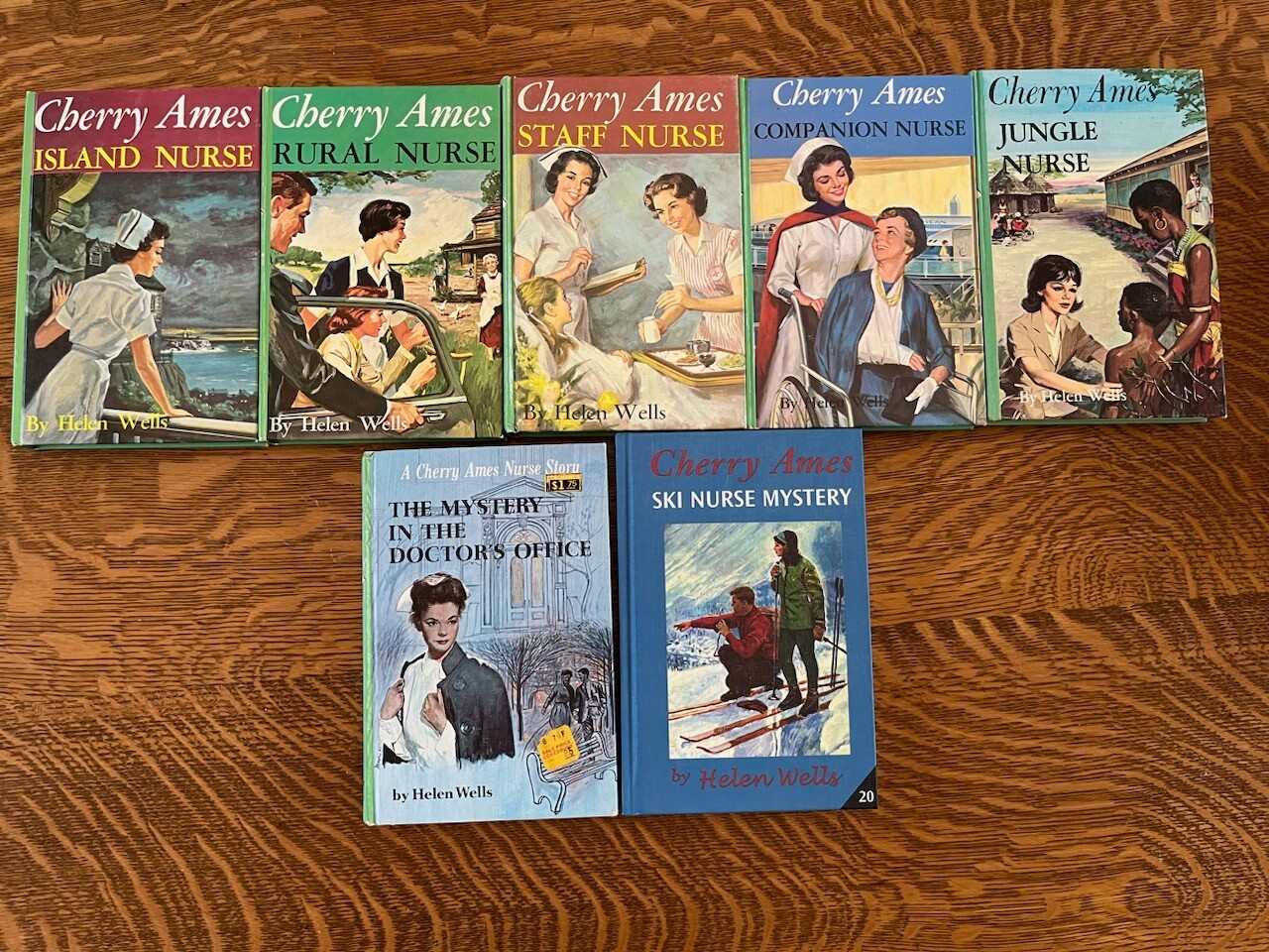 Set of 27 Cherry Ames Nurse Books by Helen Wells and Julie Tatham, many