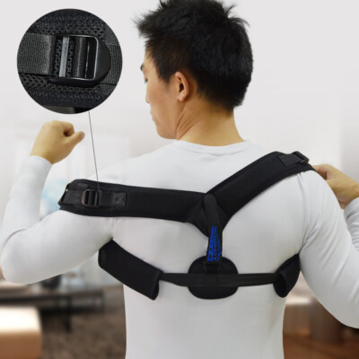 Posture Corrector For Men & Women Adjustable Upper Back Brace & Clavicle Support