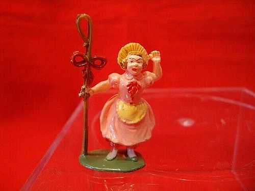 Vintage MARX Fairykins Nursery Rhyme Figure of BO-PEEP Made in Hong Kong-1960's