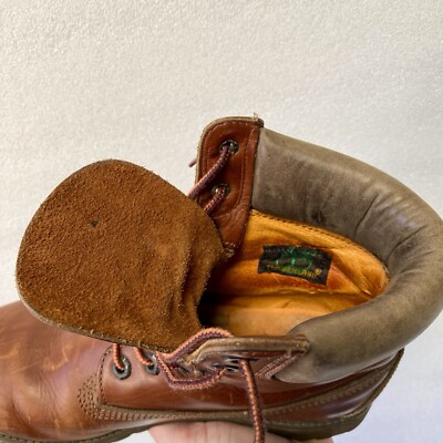 Timberland Vintage 1980s Leather Boots Men display picture 1