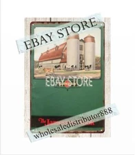 1927 JAMESWAY FARM silo barn equipment metal tin sign  sign images