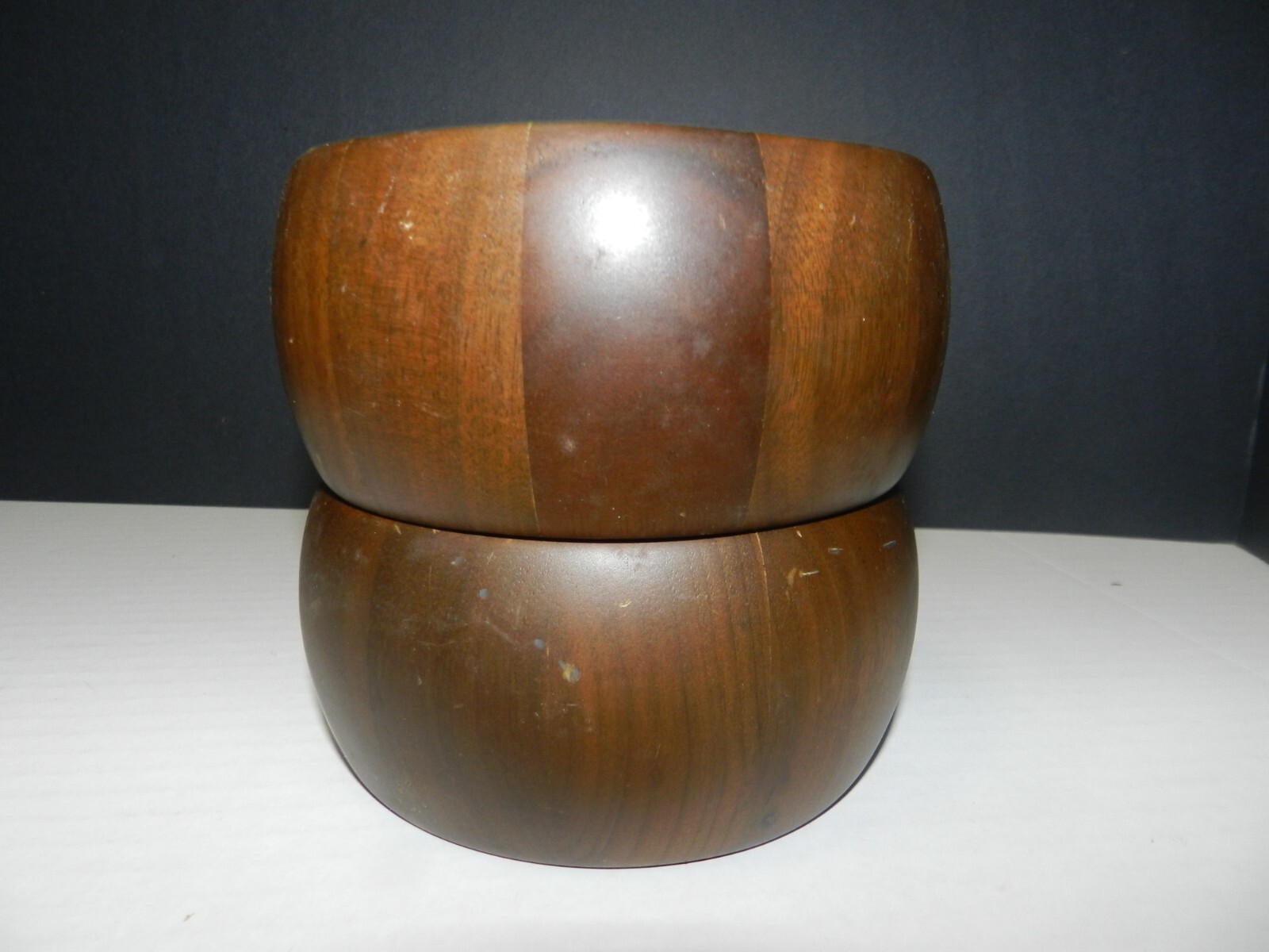 VTG Heirloom Walnut Ware nut/candy Dish/bowl, Lebanon Supply co