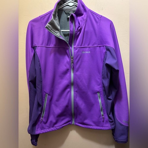 Marmot purple gore wind stopper excellent Large warm fasten wrists retails $99