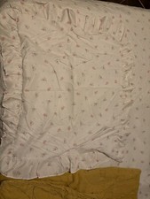 floral ruffle pillow shams 2