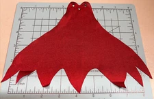 MOTU Revelation Hordak Red Fabric Cape 1/12th Scale Custom Fodder Parts