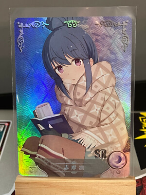 Goddess Story Doujin Foil Holo SR Card - Rin Shima	Laid-Back Camp