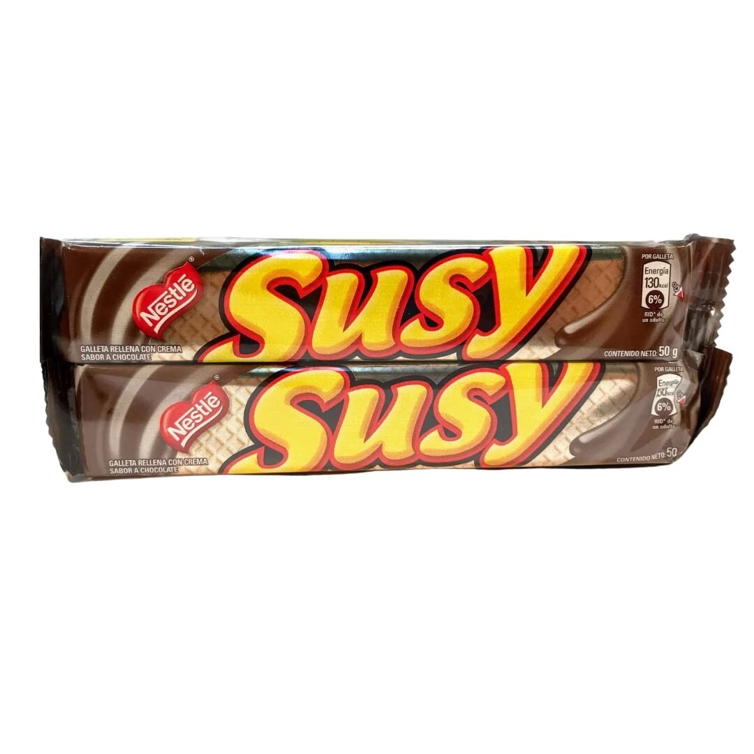 Pack de 4 Nestlé Susy Maxi Galleta Rellena De Chocolate 50grs cada Venezuela