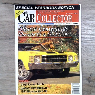 The Car Collector Magazine January 1995 Chevelle SS Cord L-29 Yearbook Bonus