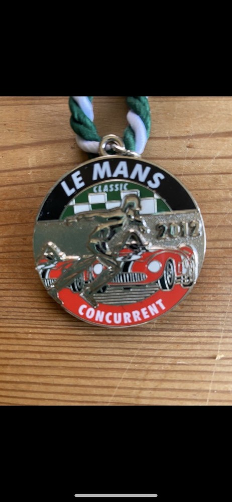2012 Le Mans Classic Brian Redman Autographed Swing Tag Driver
