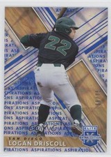 2019 Panini Elite Extra Edition Aspirations Blue 68/75 Logan Driscoll #73 s3g