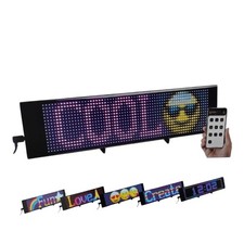 Grafik Pixel LED Display App/ Text Animation Uhr Musikmodus USB Leuchtschild