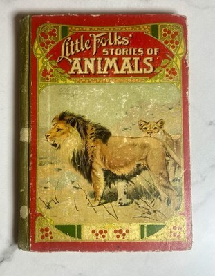 VTG 1900 a Book All About Animals