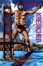 Bert Kreischer Signed Autographed 11x17 Photo Stand Up Comedian ACOA