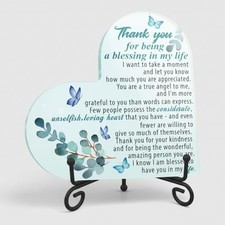 Thank You Gifts for Women Men, Thank You for Being a Blessing in My Acrylic 3