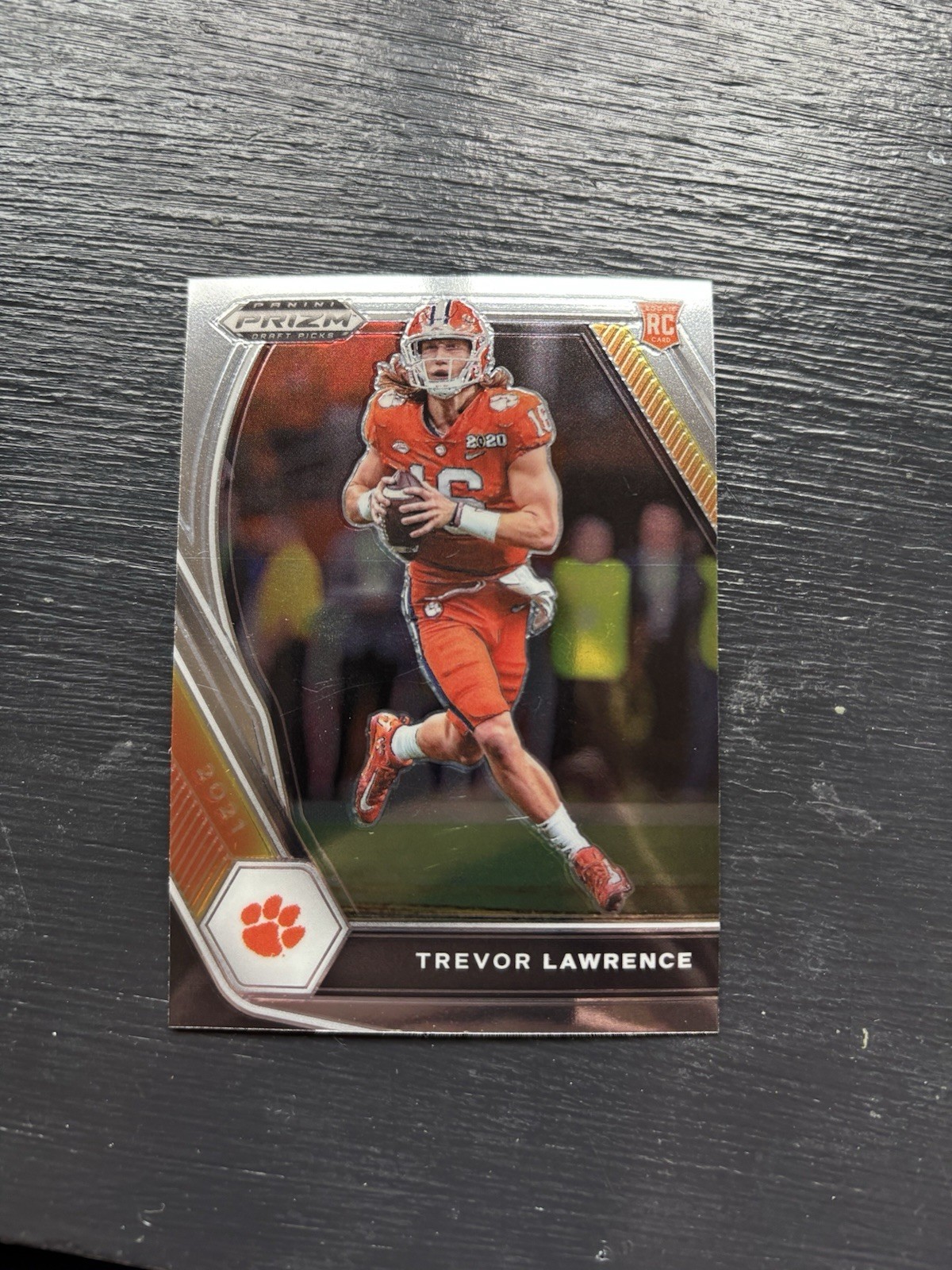 2021 Panini Prizm Draft Picks Collegiate #106 Trevor Lawrence Clemson Tigers