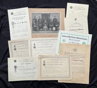1938/48 Met Police First Aid Team & St John Ambulance Named Archive London.